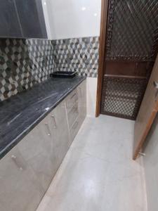 Kitchen Image of 350 Sq.ft 1 RK Studio for rent in Old Double Storey, Lajpat Nagar New Delhi for Rs. 20000