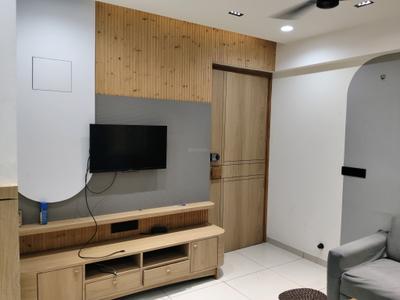 Living Room Image of 1215 Sq.ft 2 BHK Apartment / Flat for rent in Orchid Blues, Shela Ahmedabad for Rs. 38500
