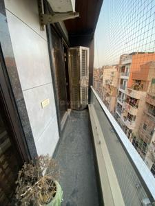 Balcony Image of 1000 Sq.ft 2 BHK Builder Floor for sale in Ramesh Nagar New Delhi for Rs. 15200000