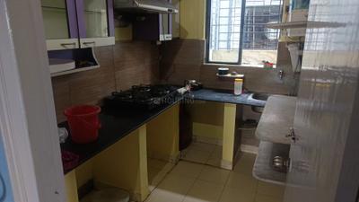 Kitchen Image of 1407 Sq.ft 3 BHK Apartment / Flat for sale in GM Meena Residency, Teghoria Kolkata for Rs. 7800000
