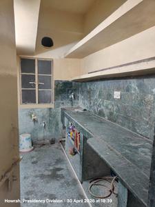 Kitchen Image of 900 Sq.ft 3 BHK Apartment / Flat for rent in Shree Apartment, Shibpur Howrah for Rs. 18000