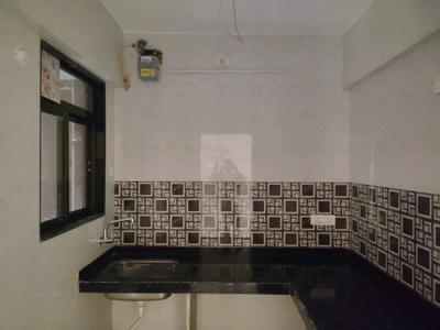 Kitchen Image of 550 Sq.ft 1 BHK Apartment / Flat for rent in Puraniks Kanchan Pushp Society, Kasarvadavali Thane for Rs. 19999