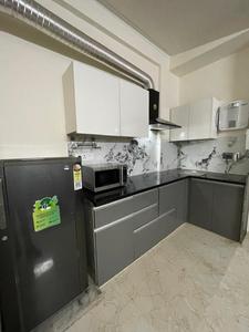 Kitchen Image of 1350 Sq.ft 1 BHK Builder Floor for rent in Sector 53 Gurgaon for Rs. 42000