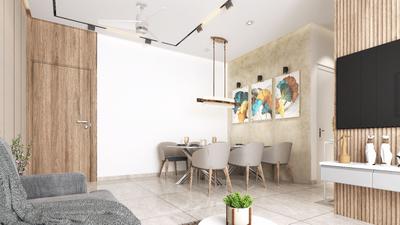 Hall Image of 540 Sq.ft 1 BHK Apartment / Flat for sale in Ashapura Neelkanth Shrushti, Kalyan West Kalyan for Rs. 3610600