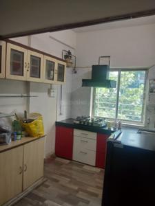 Kitchen Image of 560 Sq.ft 1 BHK Independent House for rent in Shivaji Nagar Pune for Rs. 32000
