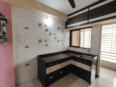 Kitchen Image of 911 Sq.ft 2 BHK Apartment / Flat for sale in Mograwadi Valsad for Rs. 1800000