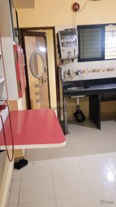 Kitchen Image of 950 Sq.ft 2 BHK Apartment / Flat for rent in Ashtvinayak Nagar Nanded for Rs. 13000