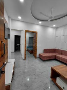 Hall Image of 550 Sq.ft 1 BHK Builder Floor for rent in Mahalakshmi Nagar Indore for Rs. 19000
