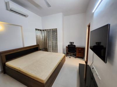 Bedroom Image of 2350 Sq.ft 3 BHK Apartment / Flat for rent in Adani Water Lily, Shantigram Ahmedabad for Rs. 80000