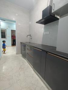 Kitchen Image of 900 Sq.ft 1 BHK Builder Floor for rent in Kudlu Gate Bengaluru for Rs. 21000