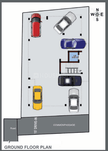 Image of 1020 Sq.ft 2 BHK Apartment / Flat for sale in Perambur, Chennai for Rs. 7600000