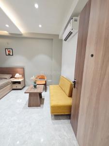 Bedroom Image of 750 Sq.ft 1 RK Studio for rent in Sector 30 Gurgaon for Rs. 28000