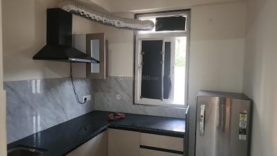 Kitchen Image of 600 Sq.ft 1 RK Apartment / Flat for rent in Karolan Ka Barh Jaipur for Rs. 15500