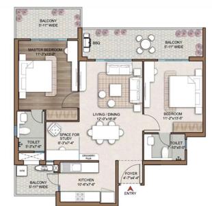 2.5 BHK Flat