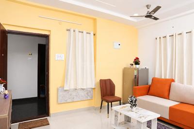 Hall Image of 925 Sq.ft 1 BHK Apartment / Flat for rent in Gachibowli Hyderabad for Rs. 30000