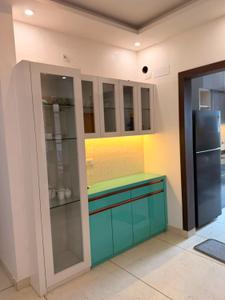 Kitchen Image of 1930 Sq.ft 3.5 BHK Apartment / Flat for rent in Rishita Mulberry Heights, Sushant Golf City Lucknow for Rs. 50000
