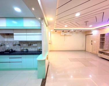 Kitchen Image of 1800 Sq.ft 3 BHK Apartment / Flat for sale in Siddha Pines Apartments, Rajarhat Kolkata for Rs. 16000000