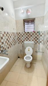 Bathroom Image of 1250 Sq.ft 2 BHK Apartment / Flat for rent in Teghoria Kolkata for Rs. 18000