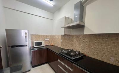 Kitchen Image of 1231 Sq.ft 3 BHK Apartment / Flat for rent in Hero Homes, Sector 88 Mohali for Rs. 42000
