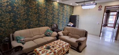 Hall Image of 1250 Sq.ft 2 BHK Builder Floor for rent in Singhpura Zirakpur for Rs. 24000