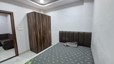 Bedroom Image of 600 Sq.ft 1 BHK Apartment / Flat for rent in Veena Nagar Indore for Rs. 18000