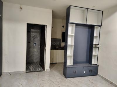 Bedroom Image of 350 Sq.ft 1 RK Apartment / Flat for rent in Icarus East Avenue, Malviya Nagar Jaipur for Rs. 17000
