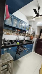 Kitchen Image of 1050 Sq.ft 2 BHK Apartment / Flat for rent in Sara Kshipra, Sanpada Navi Mumbai for Rs. 45000