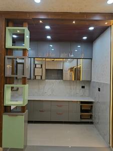 Kitchen Image of 1350 Sq.ft 3 BHK Builder Floor for sale in Indirapuram Ghaziabad for Rs. 12200001