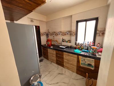 Kitchen Image of 1100 Sq.ft 2 BHK Apartment / Flat for rent in Satellite Ahmedabad for Rs. 25000