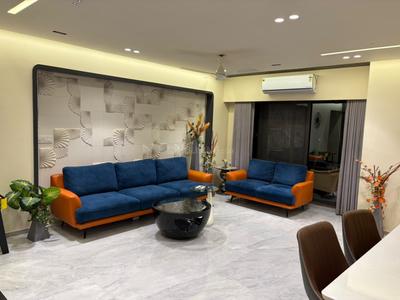 Living Room Image of 2100 Sq.ft 4 BHK Apartment / Flat for sale in RK Ambiance, Nana Mava Rajkot for Rs. 17400000