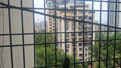 Balcony Image of 1080 Sq.ft 2 BHK Apartment / Flat for rent in Palm Springs, Airoli Navi Mumbai for Rs. 48500