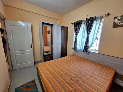 Bedroom Image of 750 Sq.ft 1 BHK Builder Floor for rent in Hulimavu Bengaluru for Rs. 18000