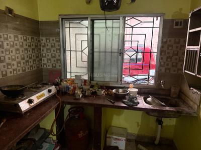 Kitchen Image of 630 Sq.ft 1 BHK Apartment / Flat for sale in Airport Gate No 2 Kolkata for Rs. 1750000