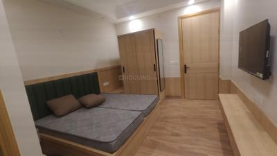 Bedroom Image of 1000 Sq.ft 1 BHK Builder Floor for rent in Sector 46 Gurgaon for Rs. 36000
