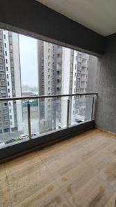 Balcony Image of 980 Sq.ft 2 BHK Apartment / Flat for rent in Kolte Patil Little Earth, Kiwale Pune for Rs. 18000