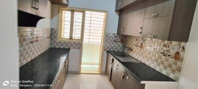 Kitchen Image of 1200 Sq.ft 2 BHK Apartment / Flat for rent in Cox Town Bengaluru for Rs. 35000