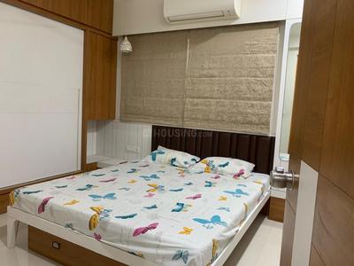 Bedroom Image of 1614 Sq.ft 3 BHK Apartment / Flat for rent in Shaligram Prime, South Bopal Ahmedabad for Rs. 45000