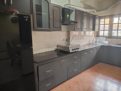 Kitchen Image of 1800 Sq.ft 3 BHK Apartment / Flat for rent in Kankanady Mangalore for Rs. 35000