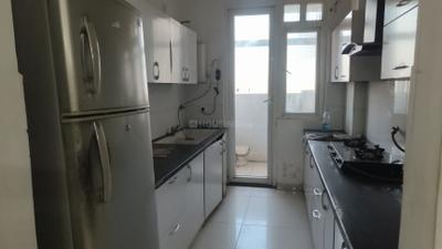 Kitchen Image of 1350 Sq.ft 3 BHK Apartment / Flat for rent in Motiaz Royal Citi, Gazipur Zirakpur for Rs. 30000