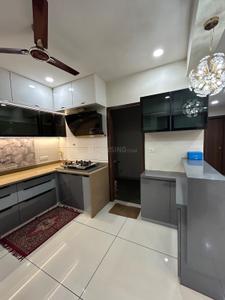 Kitchen Image of 2150 Sq.ft 3 BHK Apartment / Flat for rent in Darshanam Club Life, Undera Vadodara for Rs. 45000