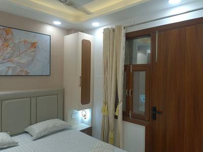 Bedroom Image of 600 Sq.ft 2 BHK Builder Floor for rent in Dwarka Mor New Delhi for Rs. 22500