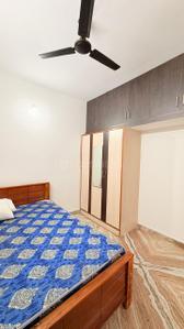 Bedroom Image of 1000 Sq.ft 2 BHK Apartment / Flat for rent in Domlur Layout Bengaluru for Rs. 47000
