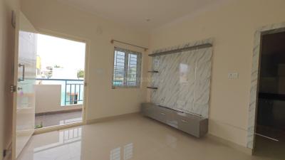 Living Room Image of 600 Sq.ft 1 BHK Apartment / Flat for rent in Kaggadasapura Bengaluru for Rs. 24500