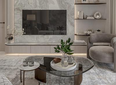 Living Room Image of 689 Sq.ft 1 BHK Apartment / Flat for sale in Al Sufouh Dubai for Rs. 47289148