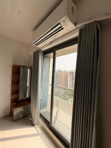 Bedroom Image of 1665 Sq.ft 3 BHK Apartment / Flat for rent in Shree Sharanam Sky, Sargasan Gandhinagar for Rs. 40000