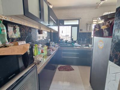 Kitchen Image of 1200 Sq.ft 2 BHK Apartment / Flat for rent in Gurudatta Bhaurao Park, Rabale Navi Mumbai for Rs. 28500
