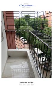 Balcony Image of 834 Sq.ft 2 BHK Apartment / Flat for sale in Garfa Kolkata for Rs. 4900000