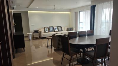 Living Room Image of 3230 Sq.ft 4 BHK Apartment / Flat for rent in Adani Paarijat, Shantigram Ahmedabad for Rs. 150000
