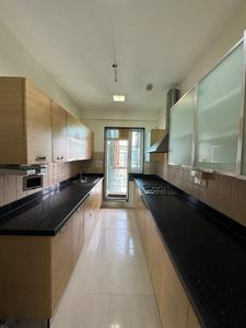 Kitchen Image of 2500 Sq.ft 4 BHK Builder Floor for rent in Raheja Atlantis, Lower Parel Mumbai for Rs. 500000