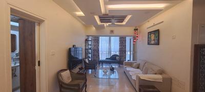 Hall Image of 1250 Sq.ft 3 BHK Apartment / Flat for rent in Godrej The Trees, Vikhroli East Mumbai for Rs. 180000